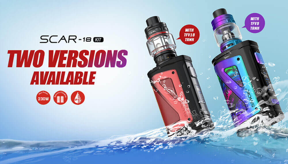 smok scar 18 kit, Smok Scar 18 elektronik sigara